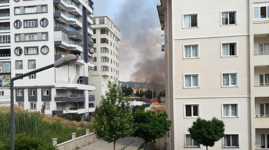 Şanlıurfa&rsquo;da korkutan anız yangını