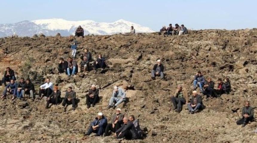 Hassa'da halk yağmur duasına &ccedil;ıktı