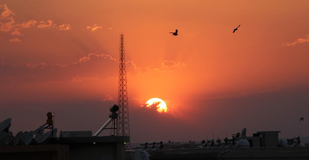  B&uuml;y&uuml;leyen manzara! O kente bir de b&ouml;yle bakın