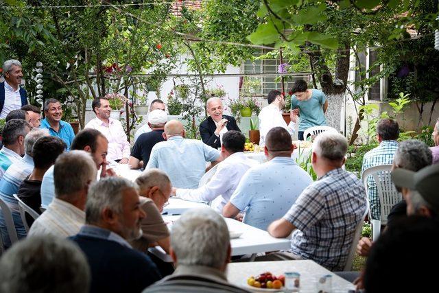 Başkan İsmet Yıldırım, gençlerle bir arada