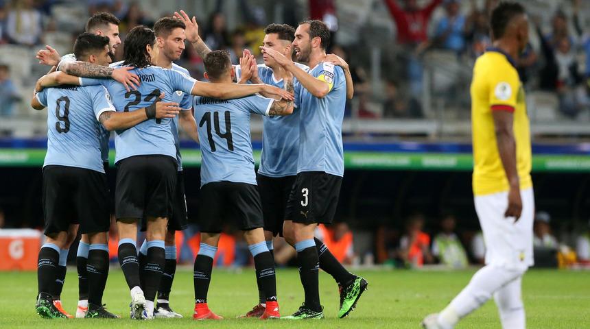 Uruguay 4 - 0 Ekvador (Copa America)