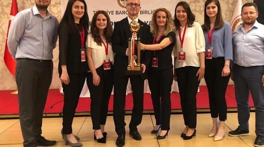 Duruşma yarışmasında Ordu Barosu birinci oldu