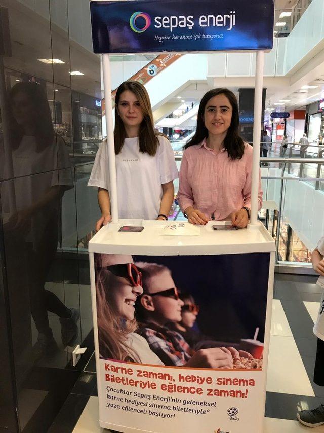 Sepaş Enerji, 2 bin 500 çocuğu sinema ile buluşturdu