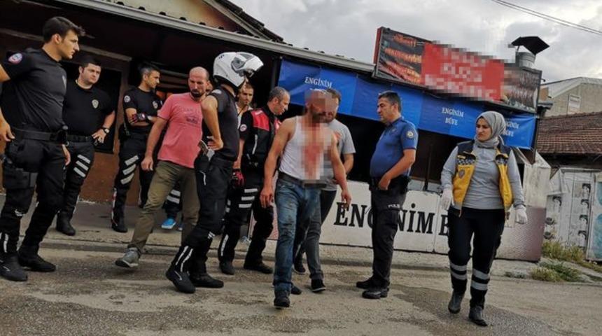 Bursa'da 5 kişinin yaralandığı satırlı kavgada 1 kişi tutuklandı