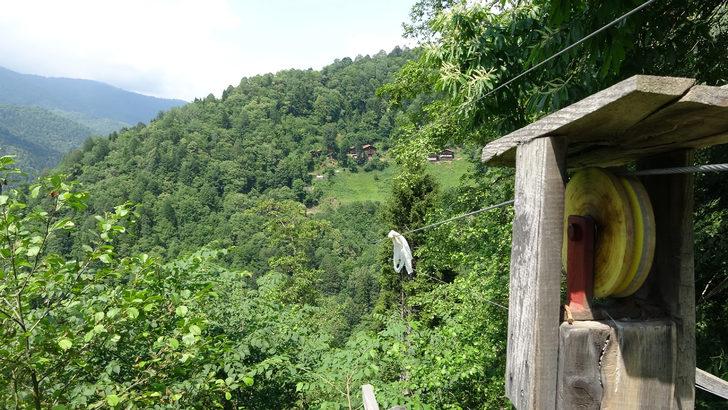 Bu ağaç eve 500 metrelik teleferikle ulaşılıyor G4