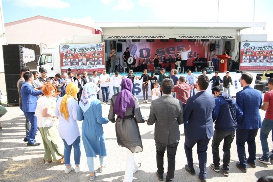 O Ses Karayazı yarışmasına yoğun ilgi