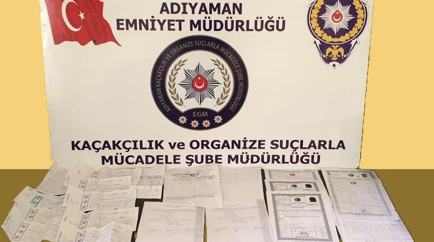 Adıyaman’da tefecilik operasyonu