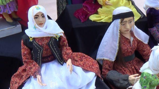 Y&ouml;resel kıyafetler kitre bebeklerde yaşatılıyor 3