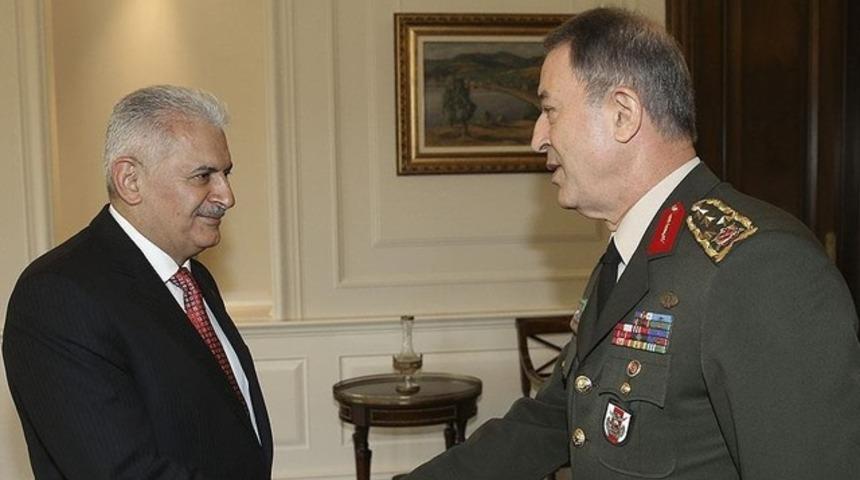 Yıldırım, Akar ile &Ccedil;ankaya K&ouml;şk&uuml;'nde g&ouml;r&uuml;şt&uuml;