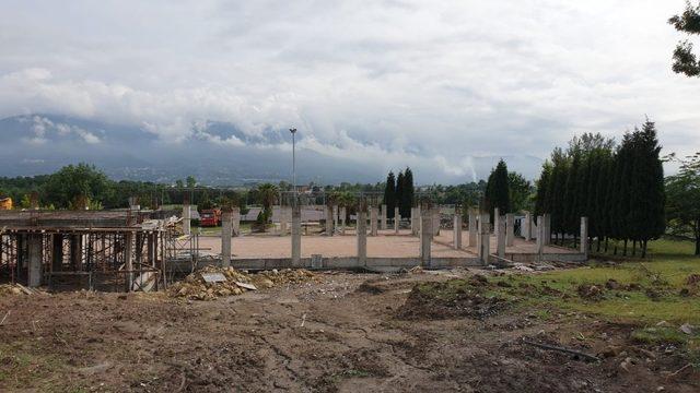 Uzuntarla Kültür Merkezi’nde çalışmalar sürüyor