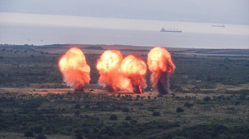 TSK'dan Gelibolu'da nefes kesen tatbikat