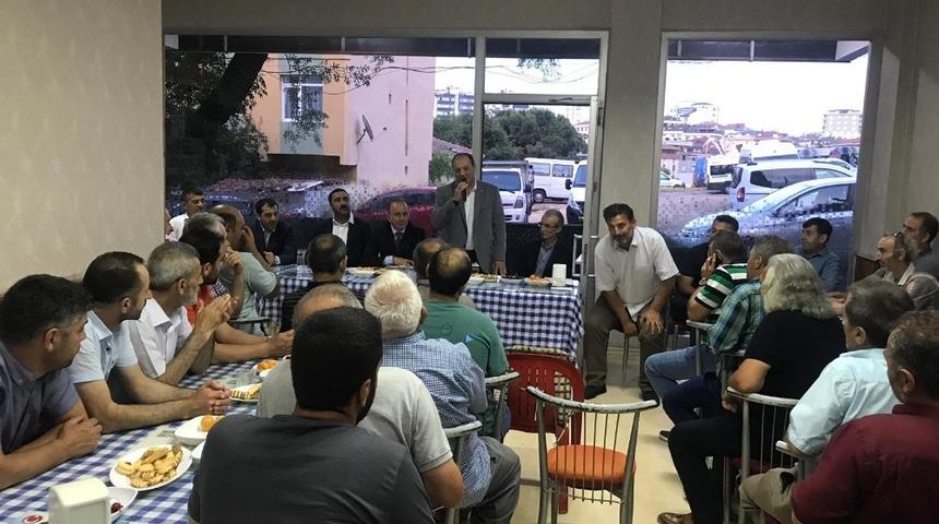 MHP İl Başkanı Karataş, Güngören ve Sancaktepe’de hemşerileri ile bir araya geldi