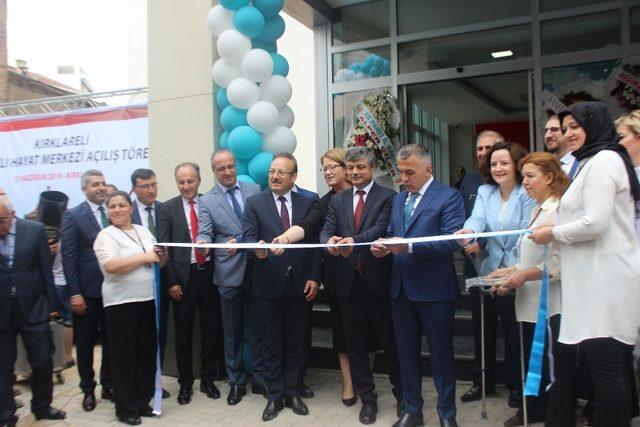 Kırklareli’de Sağlıklı Hayat Merkezi açıldı