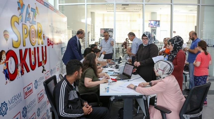 Meram Yaz Spor Okulları i&ccedil;in kesin kayıtlar başladı