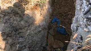 Şırnak'ta teröristlere ait yaşam malzemesi ele geçirildi