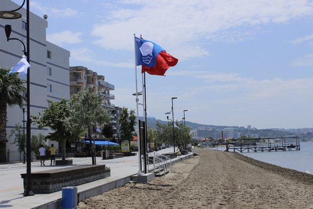 Çanakkale’de 3 plaja mavi bayrak verildi
