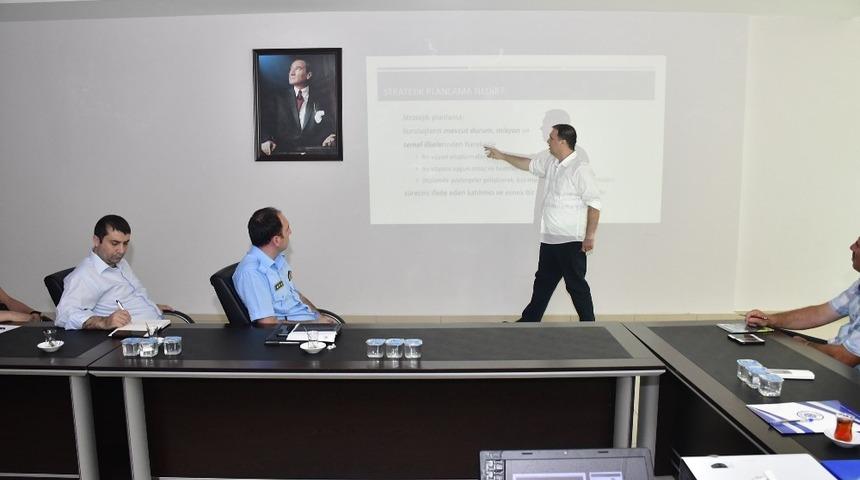 Biga Belediyesinde stratejik plan toplantısı