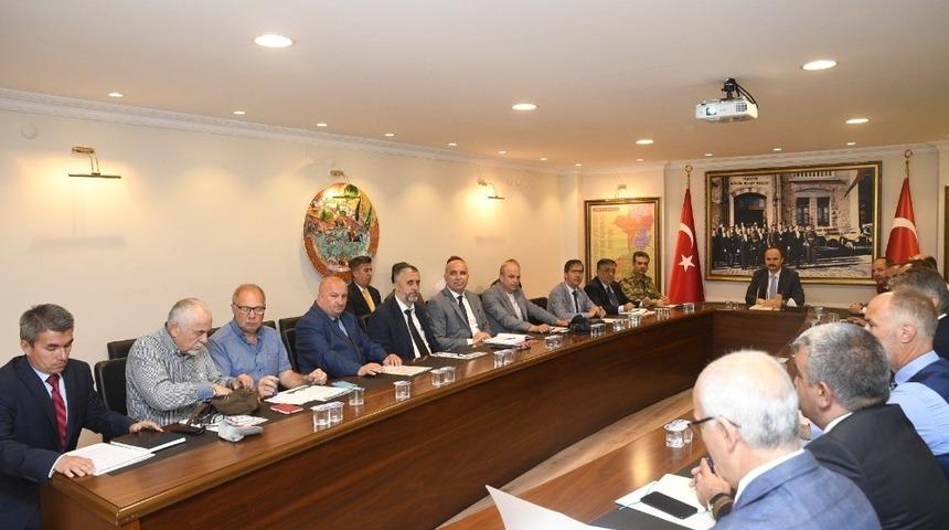 Kırkpınar toplantısı Vali Canalp başkanlığında yapıldı