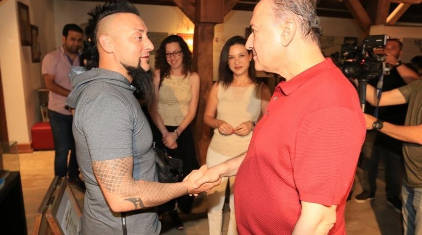 Murathan Mungan, Sel&ccedil;uklu sanatseverlerle buluştu