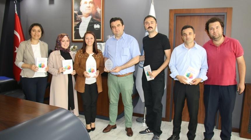 &Ouml;ğretmenlerden Başkan Tekin&rsquo;e teşekk&uuml;r ziyareti