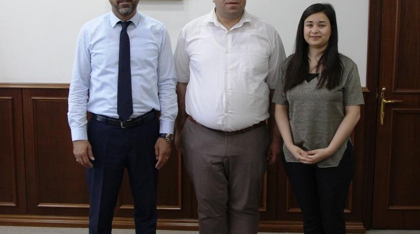 Altınokta Körler Derneğinden Rektör Aldemir’e ziyaret