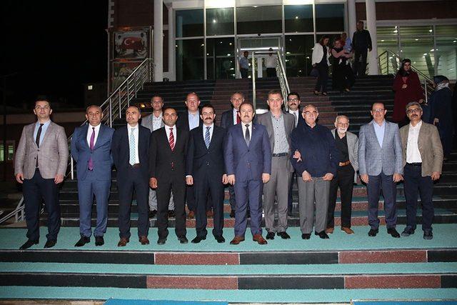 Cumhuriyet Başsavcısı Ramazan Murat Tiryaki için veda yemeği düzenlendi