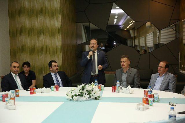 Cumhuriyet Başsavcısı Ramazan Murat Tiryaki için veda yemeği düzenlendi