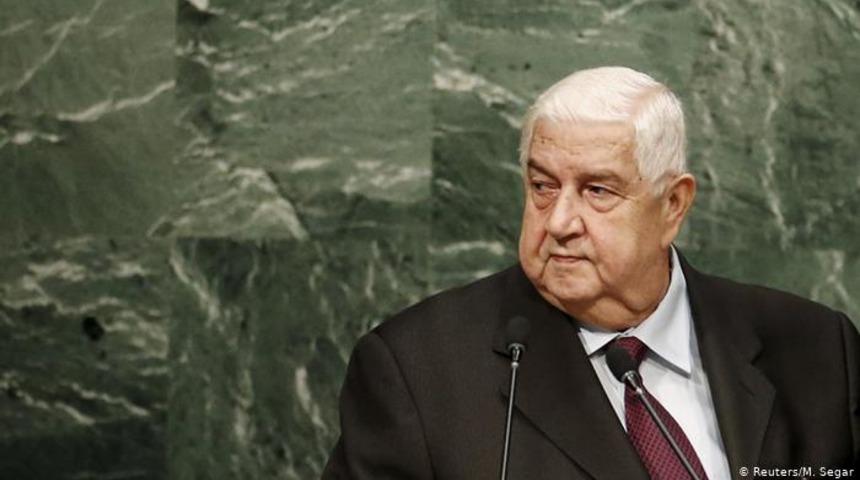 Suriye Dışişleri Bakanı: Suriye ve Türkiye arasında çatışma istemiyoruz