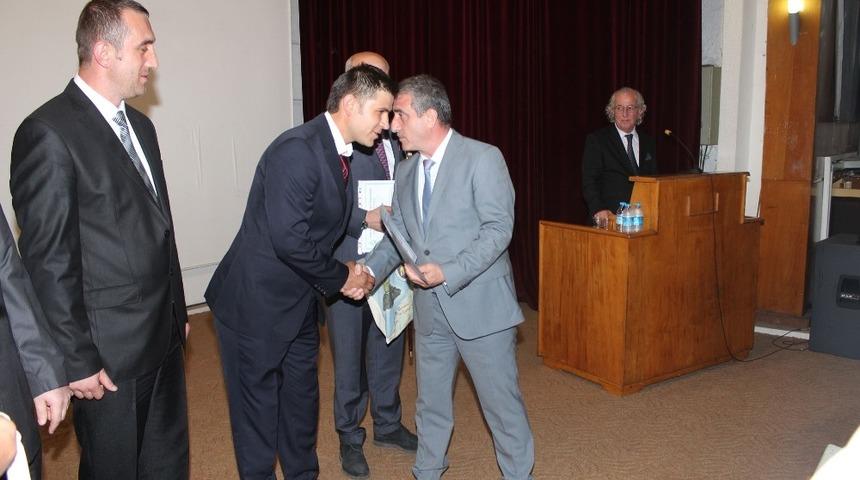 Yeni maden nezaret&ccedil;ileri sertifikalarını t&ouml;renle aldı