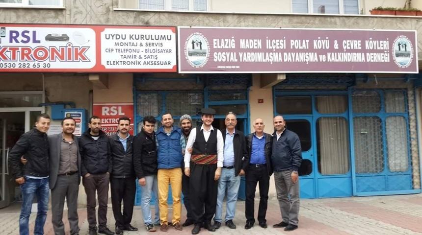 Polat ve &Ccedil;evre K&ouml;yler Derneği&rsquo;nden Binali Yıldırım&rsquo;a destek