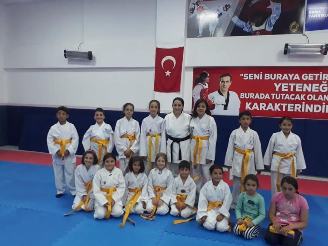 Şuhut&rsquo;ta karate kuşak sınavı yapıldı