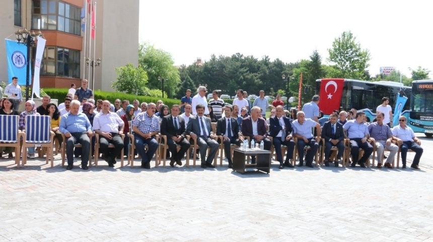 Erzincan&rsquo;da toplu taşımaya 10 yeni ara&ccedil; eklendi