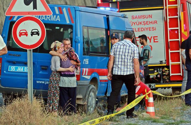 Otomobili baraj gölüne sürüp intihar eden kişi toprağa verildi