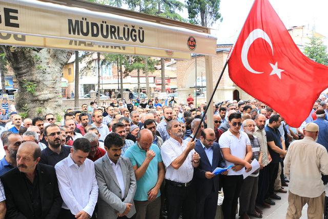 Tokat'ta Mursi için gıyabi cenaze namazı