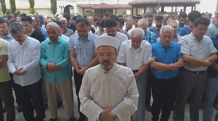 Osmaniye&rsquo;de  Muhammed Mursi i&ccedil;in Gıyabi cenaze namazı kılındı