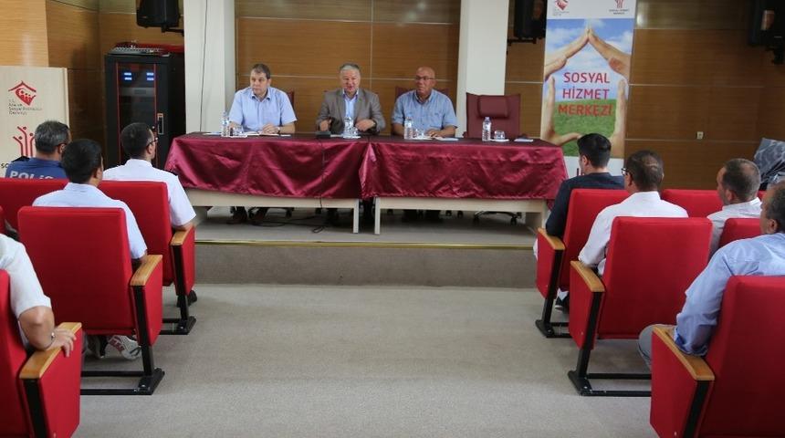 Develi&rsquo;de Haziran ayı muhtarlar toplantısı yapıldı