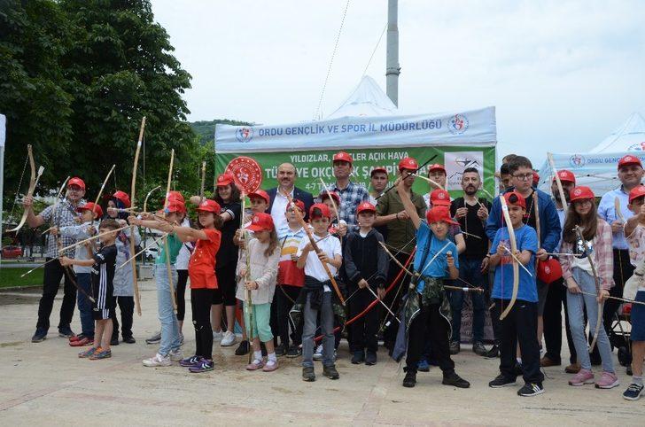 Fındık dalından ‘ok ve yay’ yarışması G5