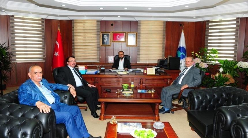 Rektör Şevli’ye ziyaretler devam ediyor