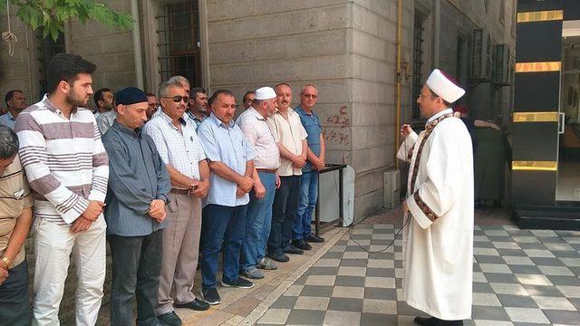 Muhammed Mursi için Alaplı’da gıyabî cenaze namazı kılındı