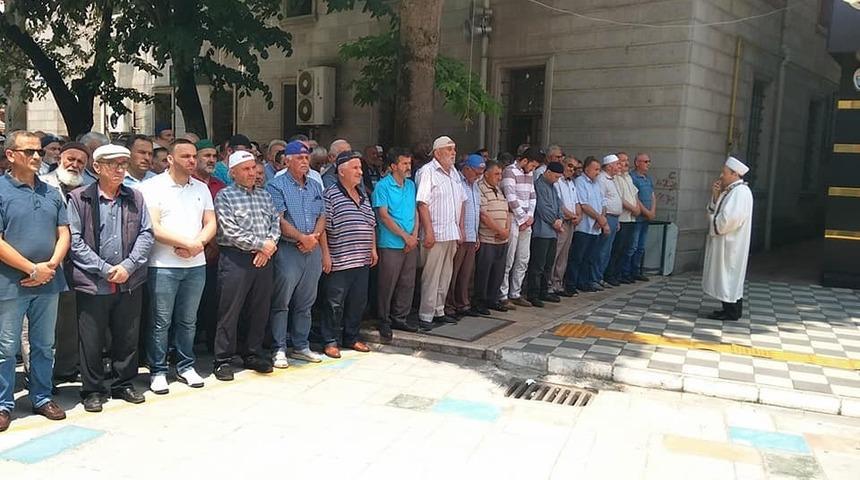 Muhammed Mursi i&ccedil;in Alaplı&rsquo;da gıyab&icirc; cenaze namazı kılındı