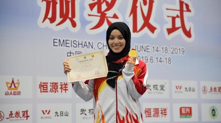 Bartın &Uuml;niversitesi &Ouml;ğrencisi Elif Aky&uuml;z, 6. Kez D&uuml;nya Şampiyonu Oldu