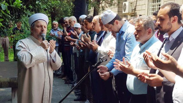 Karabük’te Mursi için gıyabi cenaze namazı kılındı