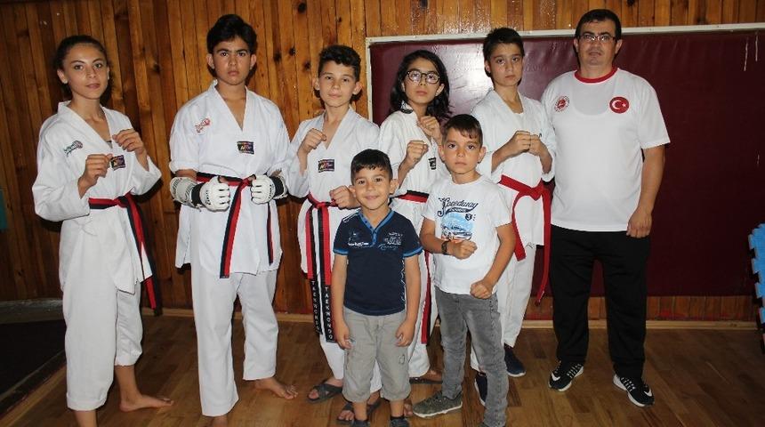 Muğla&rsquo;da Yıldızlar ve &Uuml;mitler Taekwondo İl Şampiyonası yapıldı