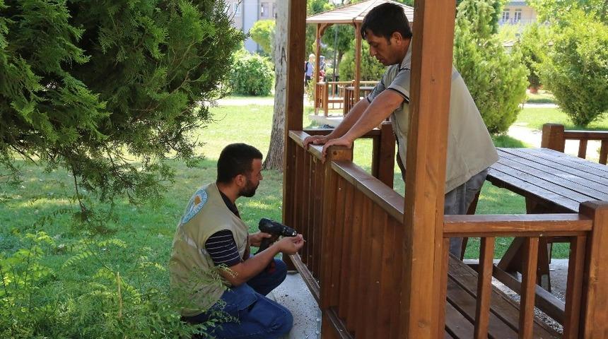 Haliliye Belediyesinde ekipler tam kadro sahada