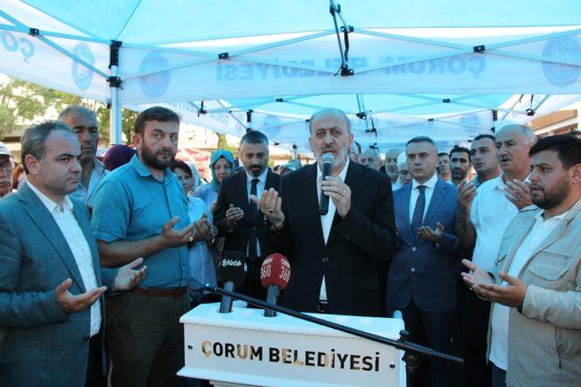 Mursi için Çorum’da gıyabi cenaze namazı