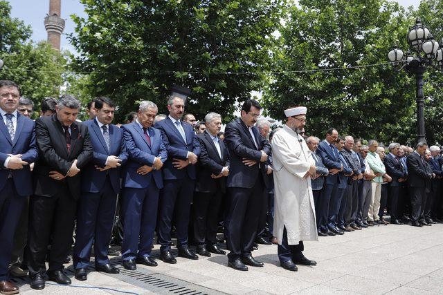 Ankara'da Mursi için gıyabi cenaze namazı