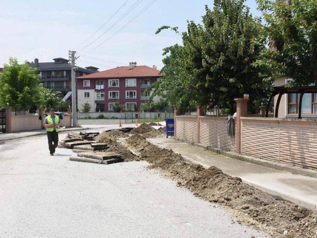 Düzce Belediyesi alt yapı çalışmaları Koçyazı’da başladı