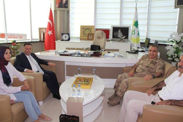 Jandarma Bölge Komutanı Koç’tan Başkan Beyoğlu’na ziyaret