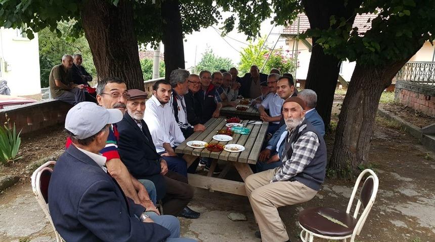 Kaymakam G&uuml;ven&rsquo;den k&ouml;y ziyareti