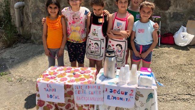 Akçaabatlı miniklerden örnek davranış